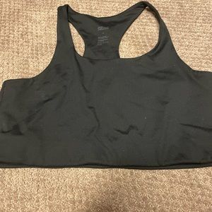 Girlfriend Collin Paloma cropped bra in black